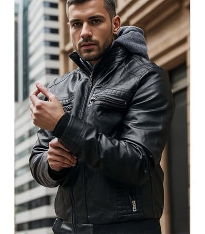 Contra Leather Jacket