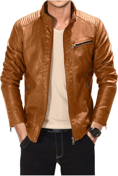 Asphalt Edge Leather Jacket