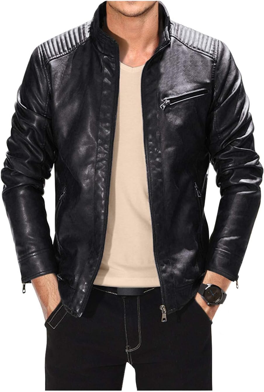 Asphalt Edge Leather Jacket