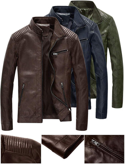 Asphalt Edge Leather Jacket