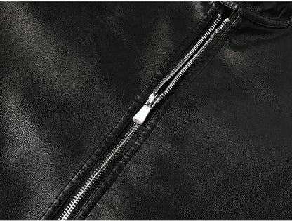 Asphalt Edge Leather Jacket
