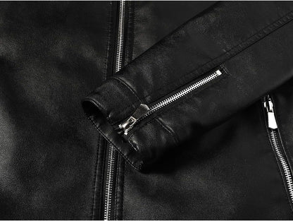 Asphalt Edge Leather Jacket