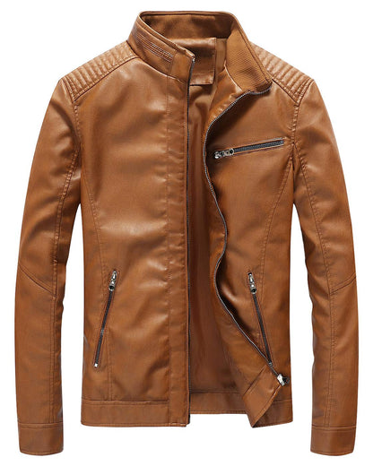 Asphalt Edge Leather Jacket