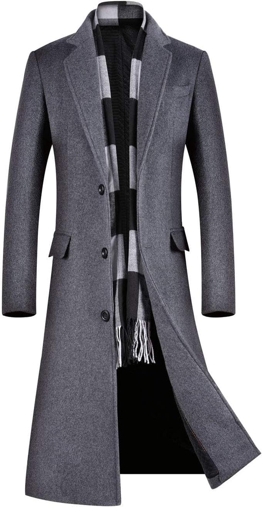 Whispering Ash Trench Overcoat