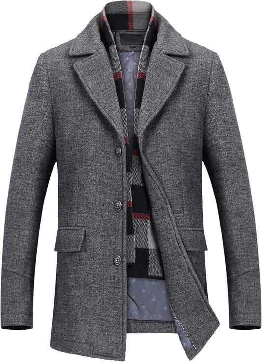 Noir Depth Trench Overcoat