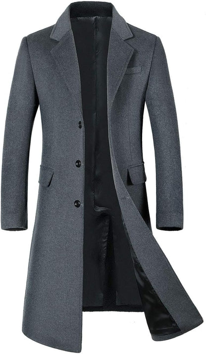 Whispering Ash Trench Overcoat
