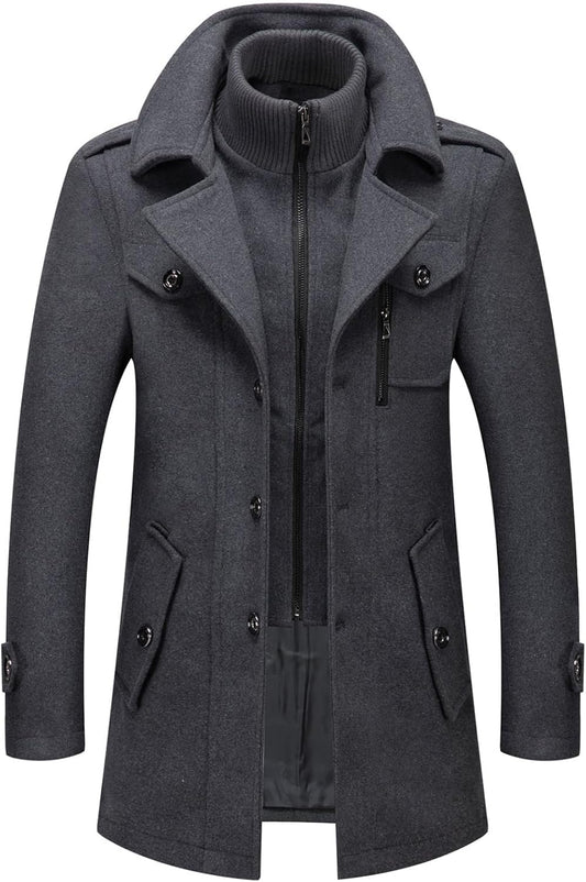 Ashen Trench Overcoat