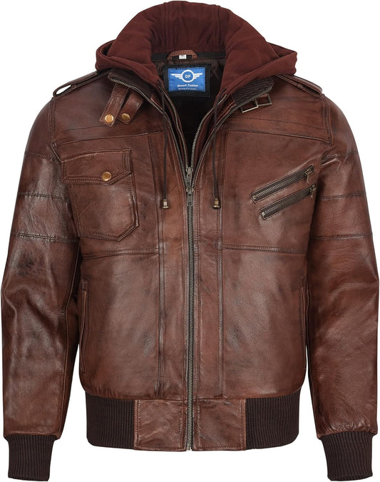 Burnt Horizon Leather Jacket