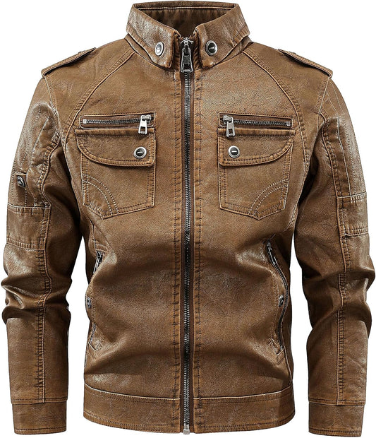 Obsidian Leather Jacket